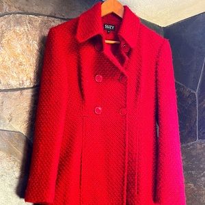 Beautiful size small red jacket from Suzy Shier.